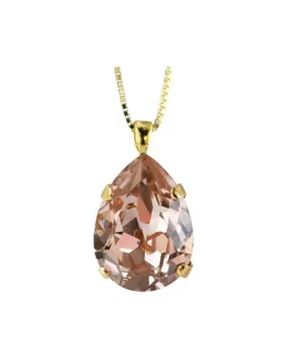Produktfoto för Classic Drop halsband vintage rose