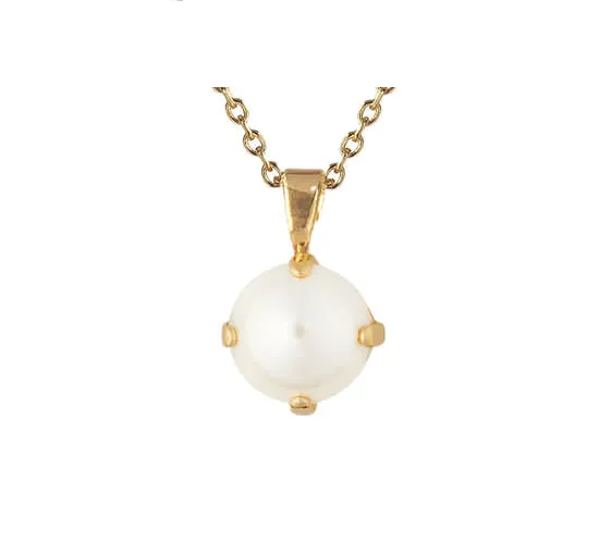 Bild 2 för Classic Petite halsband pearl