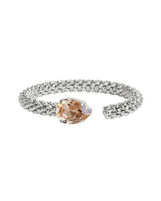 Bild 1 för Classic Rope armband silk rhodium