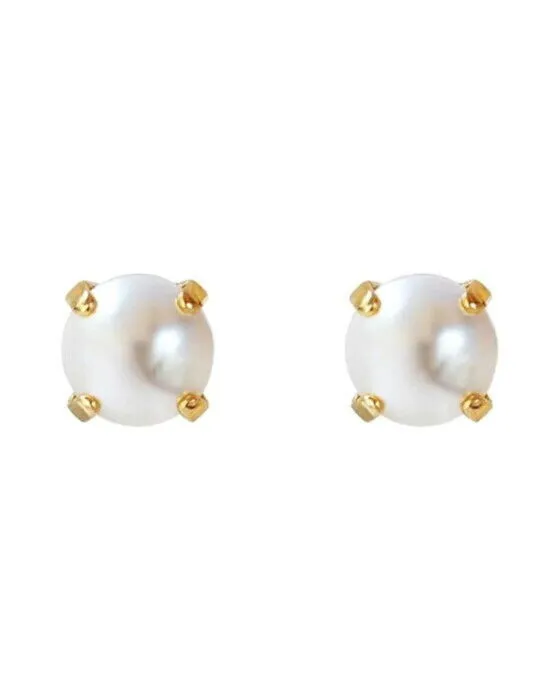 Bild 1 för Classic Stud örhängen pearl