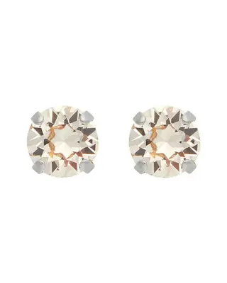 Produktfoto för Classic Stud örhängen silk rhodium