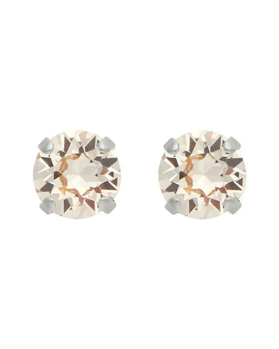 Bild 1 för Classic Stud örhängen silk rhodium