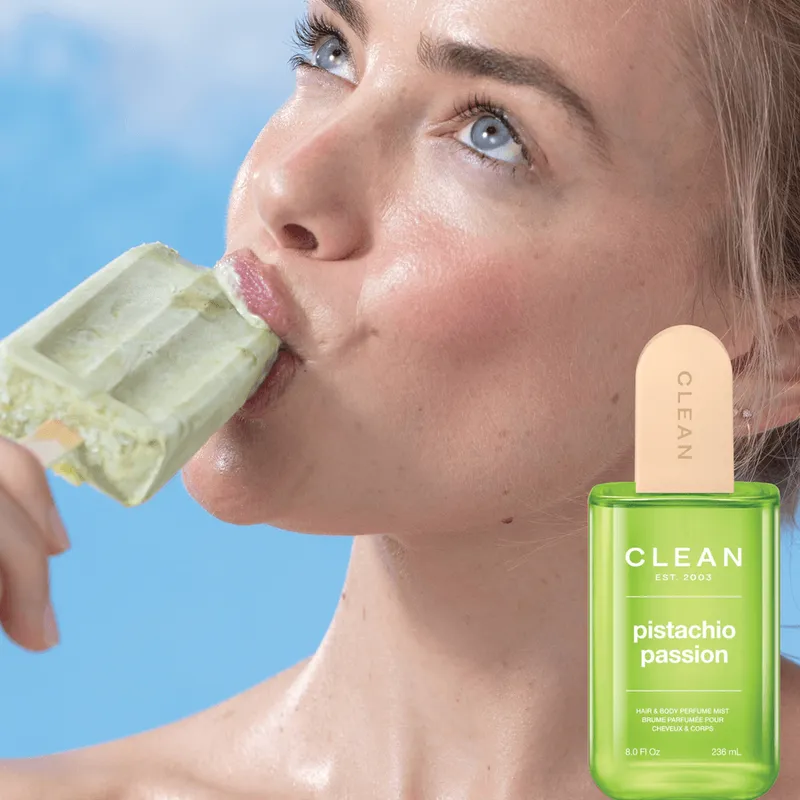Bild 2 för CLEAN Pistachio Passion Hair & Body Perfume Mist 236ml