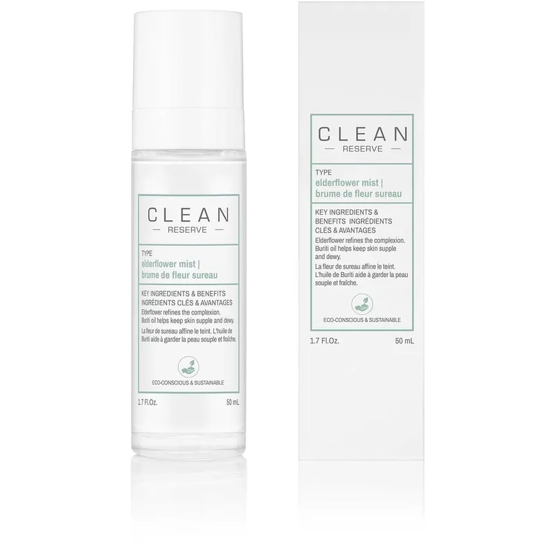 Bild 2 för Clean RESERVE Elderflower Face Mist  50 ml