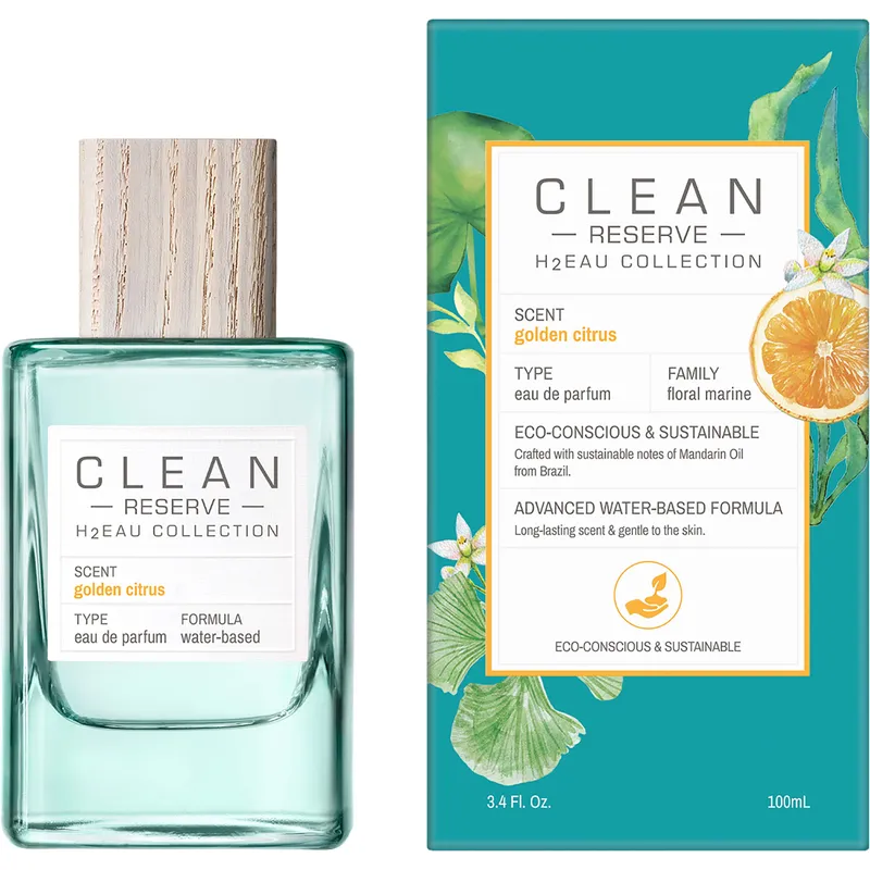 Bild 2 för Clean Reserve H2EAU Golden Citrus Eau de Parfum - 100 ml