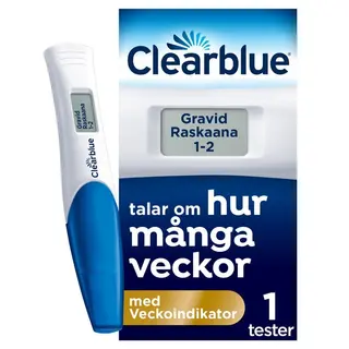 Produktfoto för Clearblue Digital graviditetstest med veckoindikator 1 st