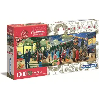Produktfoto för Clementoni Christmas Panorama 1000 bitar 39577