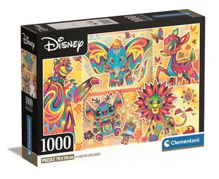 Produktfoto för Clementoni Disney Classics, 1000 styck, Konst, 18 År