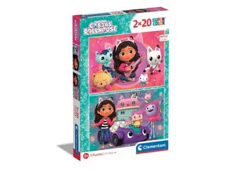 Produktfoto för Clementoni GABBY''S DOLLHOUSE, 60 styck, 4 År