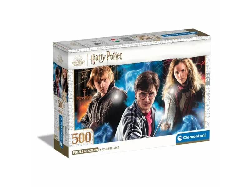 Alternativ bild 0 för Clementoni Harry Potter Patronus Jigsaw Puzzle (500)