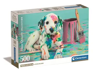 Produktfoto för Clementoni High Quality Collection The Funny Dalmatian, 500 styck, Djur, 18 År