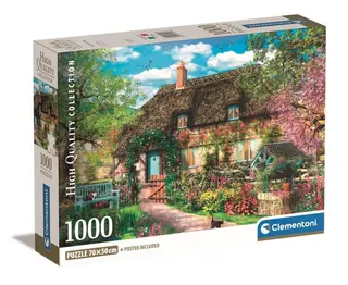 Produktfoto för Clementoni High Quality Collection The Old Cottage, 1000 styck, Konst, 18 År