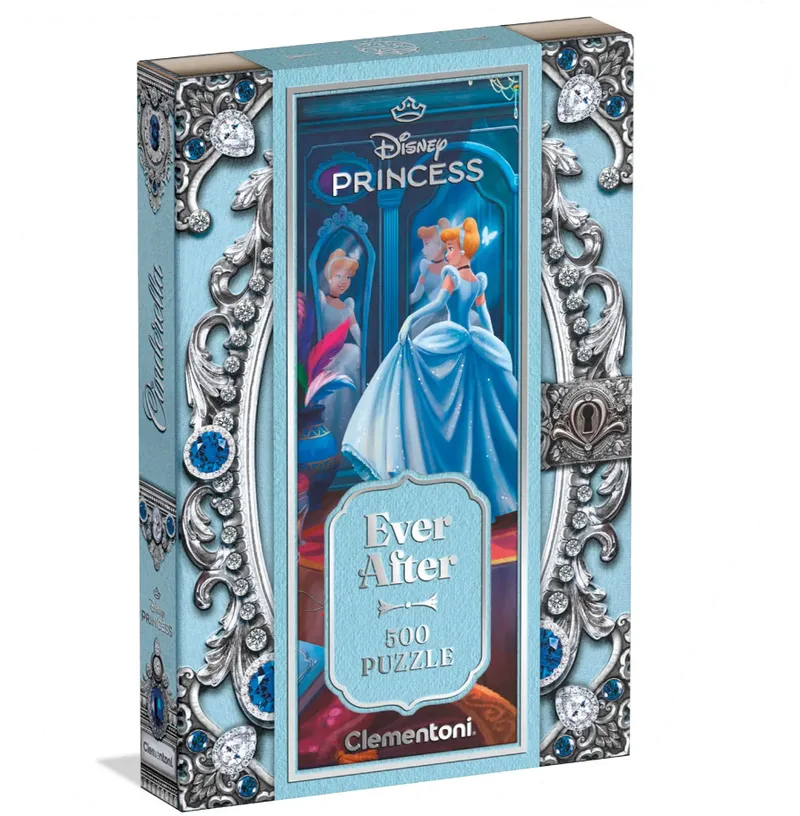 Alternativ bild 0 för Clementoni Jigsaw Puzzle Cinderella Ever After - 500pcs. Golv