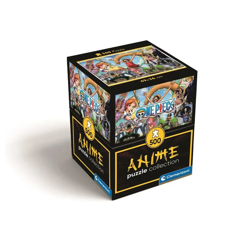 Alternativ bild 0 för Clementoni Jigsaw Puzzle Cube Anime 500pcs. Golv