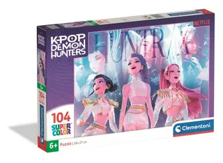 Produktfoto för Clementoni K-pop Demon Hunters Pussel 104 bitar - K-Pop Demon Hunters -  Leksaksaffären