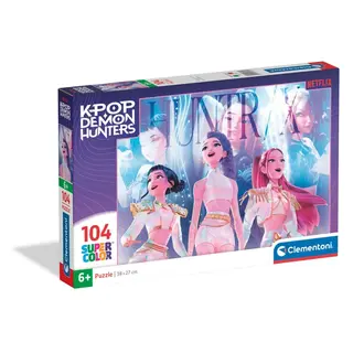 Produktfoto för Clementoni K-pop Demon Hunters Pussel 104 bitar - K-Pop Demon Hunters -  Leksaksaffären