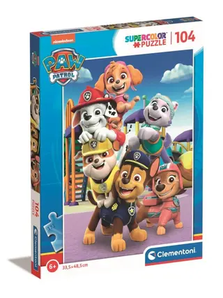 Produktfoto för Clementoni Paw Patrol Pussel 104-bitar