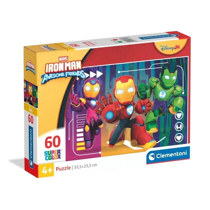 Alternativ bild 0 för Clementoni Pussel 60 Pcs Marvel Iron-Man