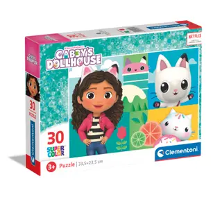 Produktfoto för Clementoni Puzzle Gabby's Dollhouse 30pcs. Golv