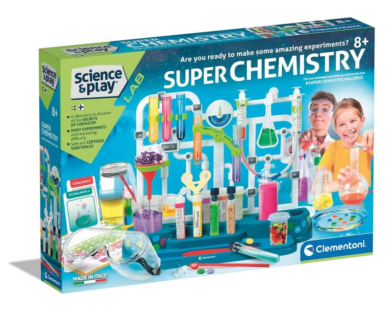 Bild 1 för Clementoni Super Chemistry science set