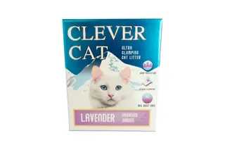 Produktfoto för Clever Cat cattegrus lavender 10 liter