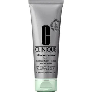 Produktfoto för Clinique All About Clean Charcoal Mask Scrub Anti Polluti 100 ml