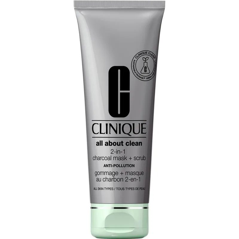 Alternativ bild 0 för Clinique All About Clean Charcoal Mask Scrub Anti Polluti 100 ml