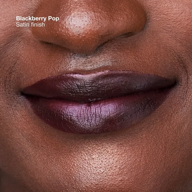 Bild 3 för Clinique Pop Longwear Lipstick Satin Blackberry Pop