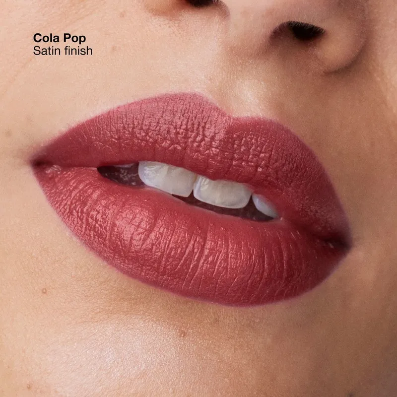 Bild 3 för Clinique Pop Longwear Lipstick Satin Cola Pop