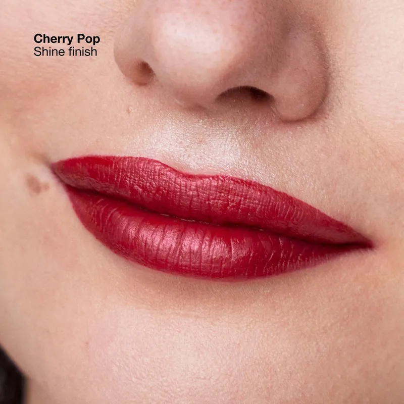 Bild 2 för Clinique Pop Longwear Lipstick Shine Cherry Pop