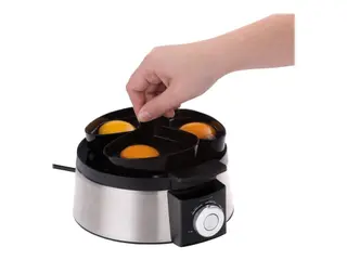 Produktfoto för Cloer 6070 - Äggkokare - 435 W - rostfritt stål/svart