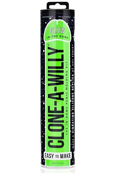 Bild 1 för Clone-A-Willy Glow in the dark kit - Neongrön