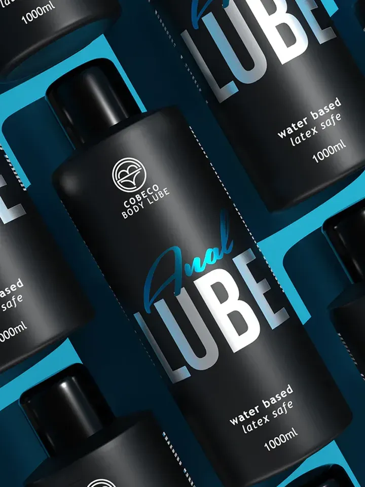 Bild 2 för COBECO ANAL LUBE WB BOTTLE 1000 ML