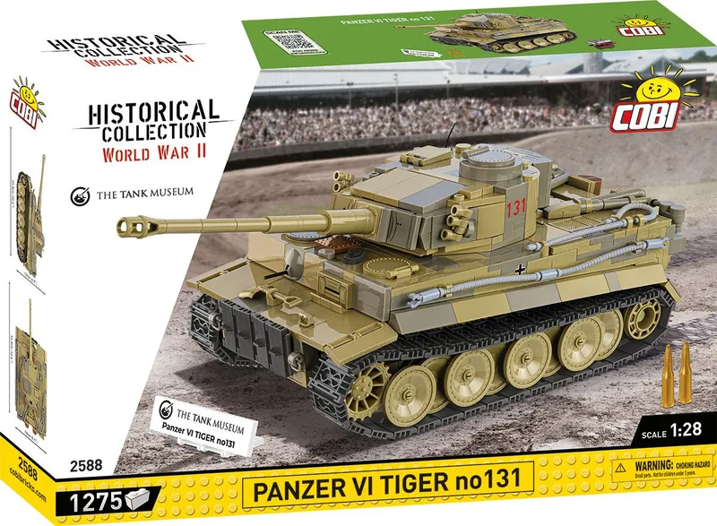 Alternativ bild 0 för Cobi Bricks Panzer VI Tiger no131
