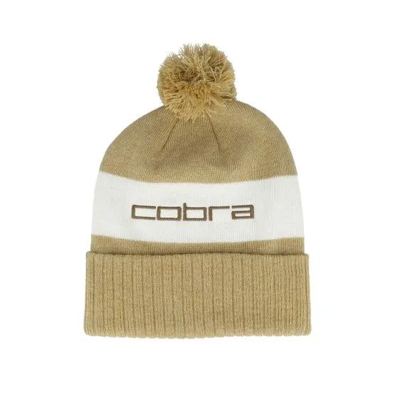 Bild 1 för Cobra - Beige pom Beanie - Beanie Light Sand Pom @ Hatstore