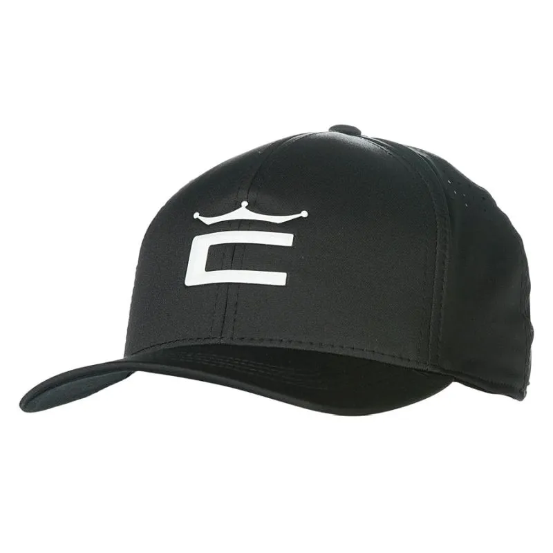 Bild 2 för Cobra - Svart adjustable Keps - Tour Tech Cap  Black/White Adjustable @ Hatstore
