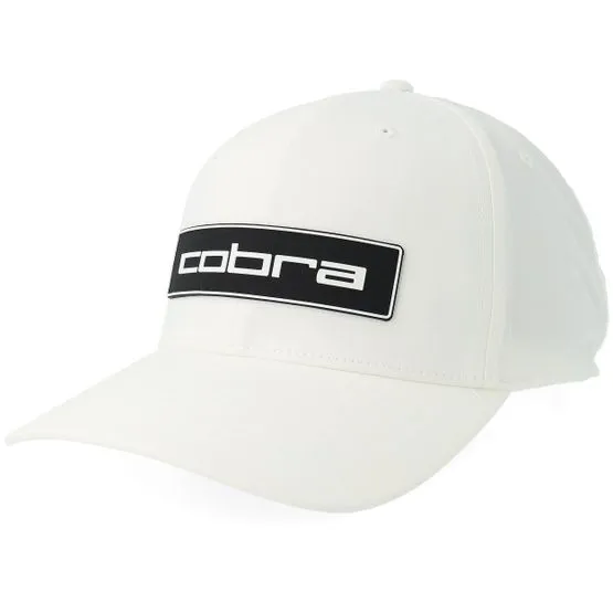 Bild 1 för Cobra - Vit adjustable Keps - Tour Tech Cap  White/Black Adjustable @ Hatstore