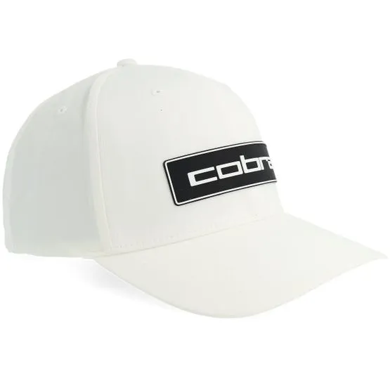 Bild 2 för Cobra - Vit adjustable Keps - Tour Tech Cap  White/Black Adjustable @ Hatstore