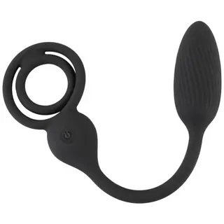 Produktfoto för Cock and Ball Ring with RC Butt Plug