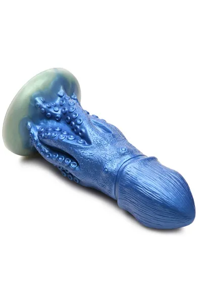 Bild 2 för Cocktopus Octopus - Silicone Dildo - Blue