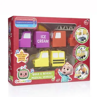 Produktfoto för CoComelon Build N Reveal Vehicles