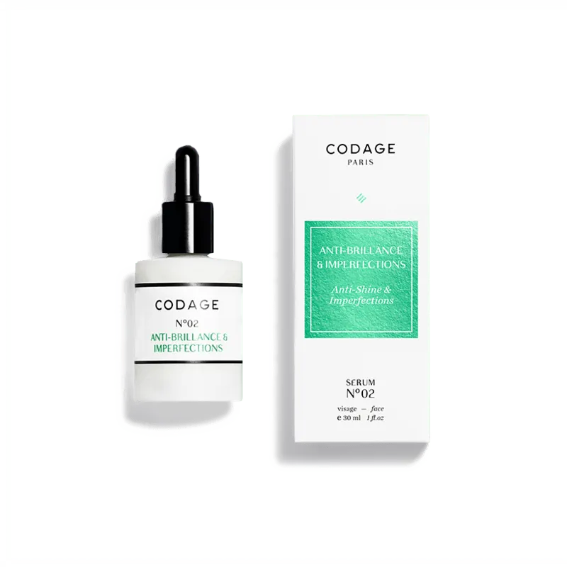 Bild 1 för Codage Anti-Shine & Imperfections Serum No 02 30 ml