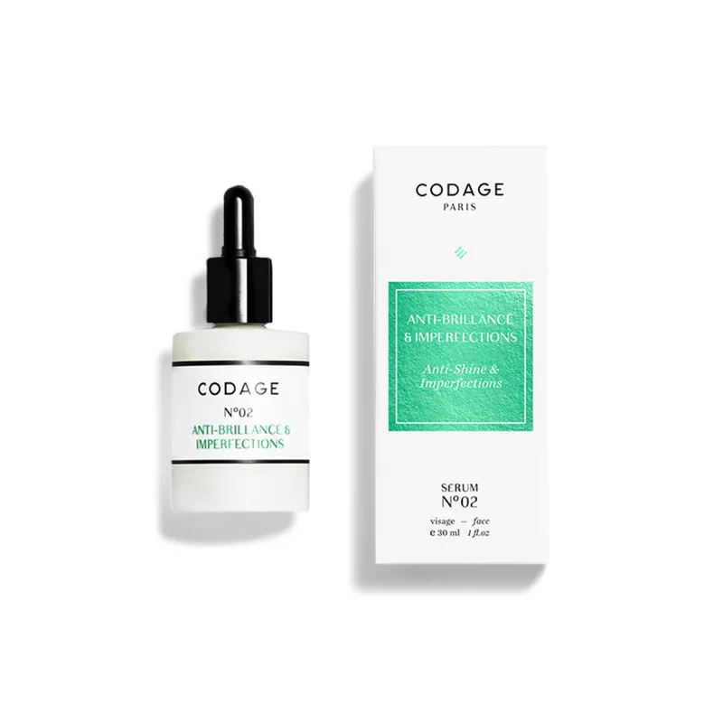 Bild 2 för Codage Anti-Shine & Imperfections Serum No 02 30 ml
