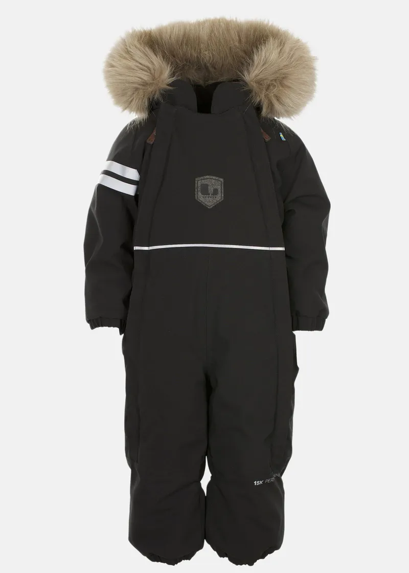 Bild 1 för Colden Winter Baby Overall, Black, 80,  Vinteroveraller