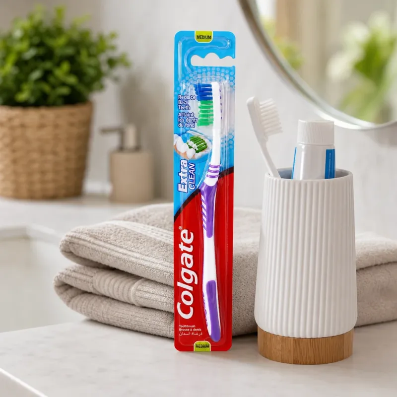 Bild 2 för Colgate 2 x Tandborste "Extra Clean"