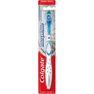 Produktfoto för Colgate MaxWhite Tandbørste - Medium - Grå
