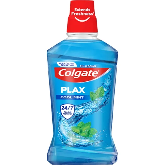 Alternativ bild 0 för Colgate Mouthwash Plax Cool Mint 500 ml