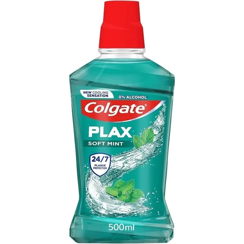 Alternativ bild 0 för Colgate - Plax Soft Mint Mouthwash 500ml