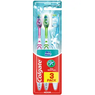Produktfoto för Colgate Toothbrush MaxWhite 3-pack