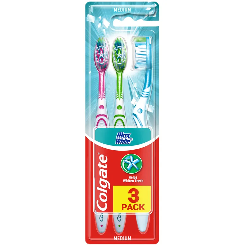 Alternativ bild 0 för Colgate Toothbrush MaxWhite 3-pack